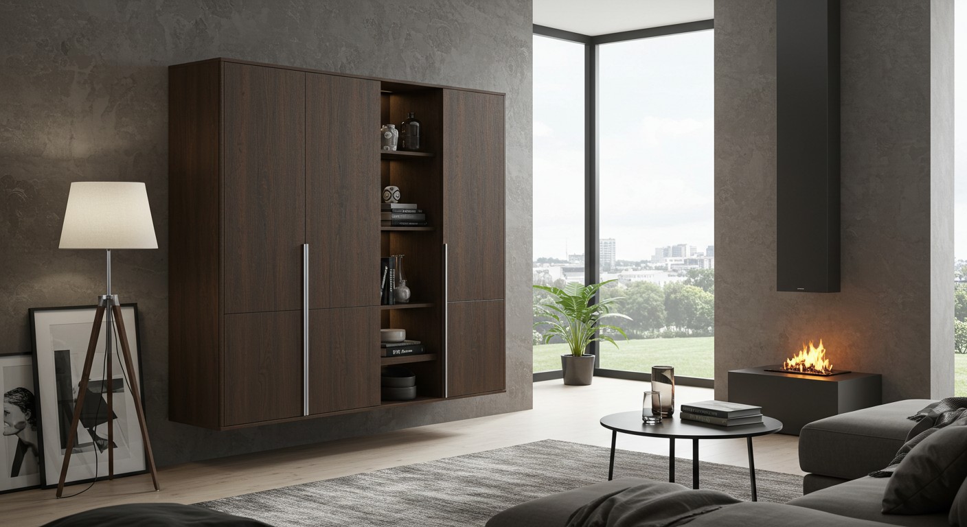 Корпусная мебель гостиной стенка