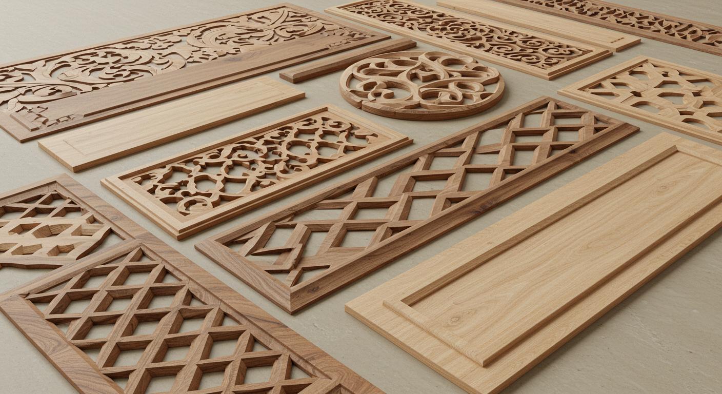 Декоративные элементы для стеновых панелей