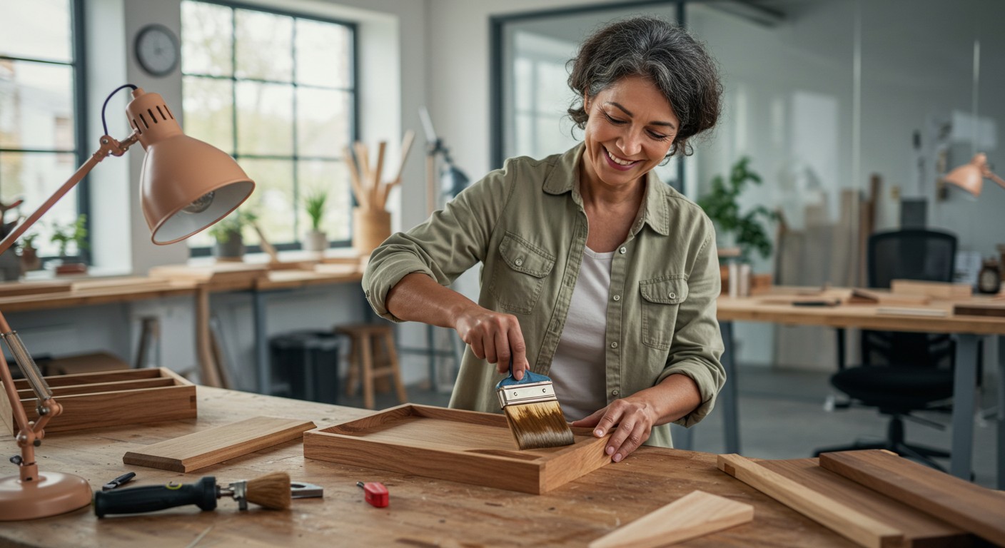 Деревянный декор для кабинета
