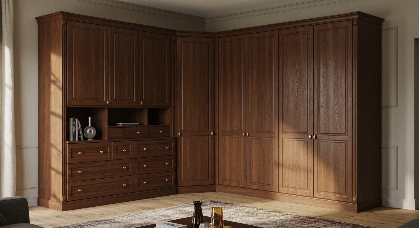 Корпусная мебель шкаф для гостиной