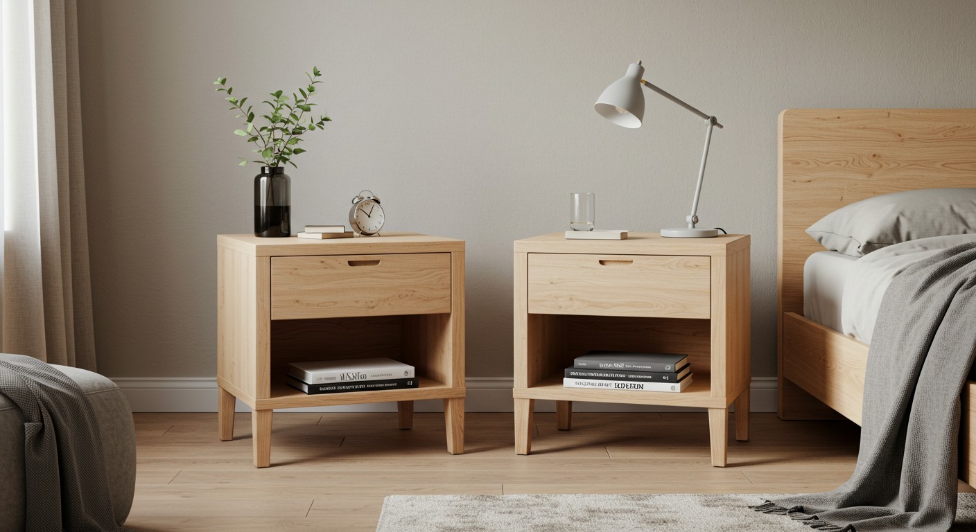 Мебель из массива для спальни прикроватные тумбы