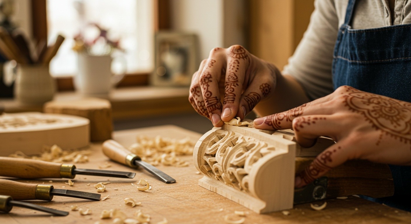 Изготовление декора из дерева для кафе