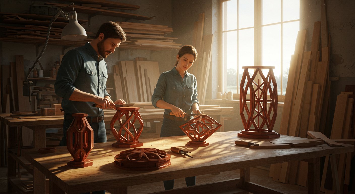 Изготовление декора из дерева для корпоративных мероприятий