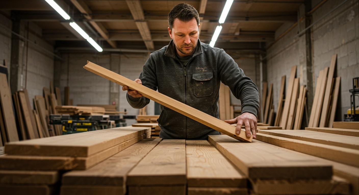 Подбор древесины для лестницы