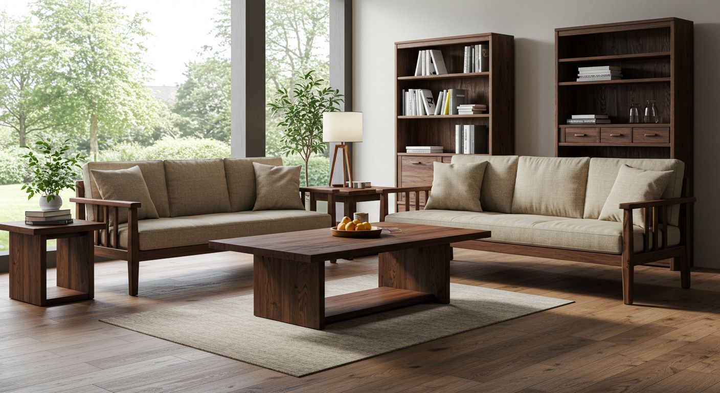 Мебель из массива для гостиной