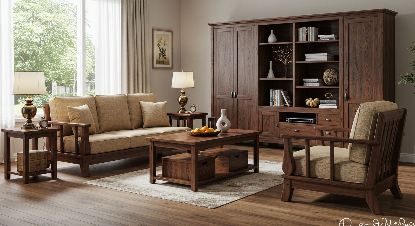 Мебель из массива для гостиной