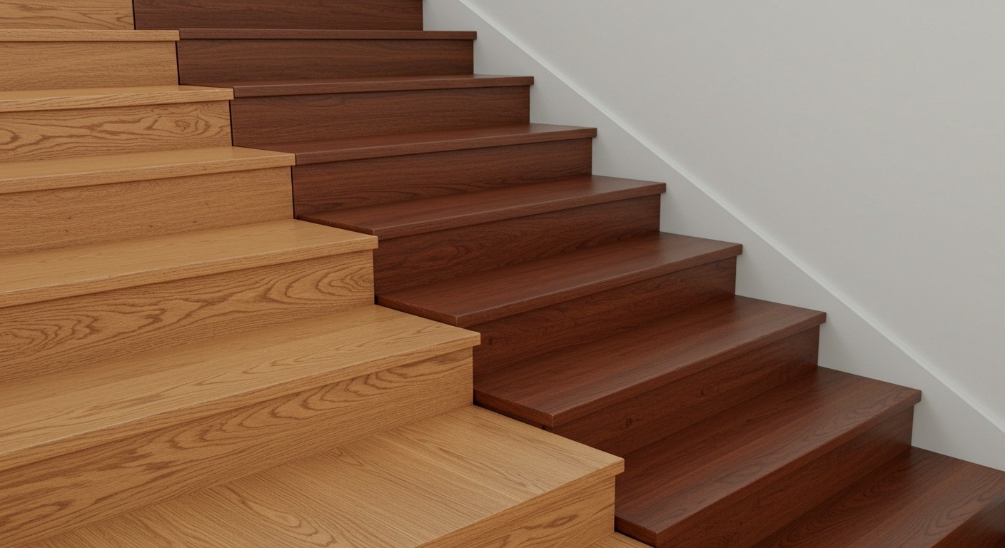 Сравнение пород древесины для лестниц