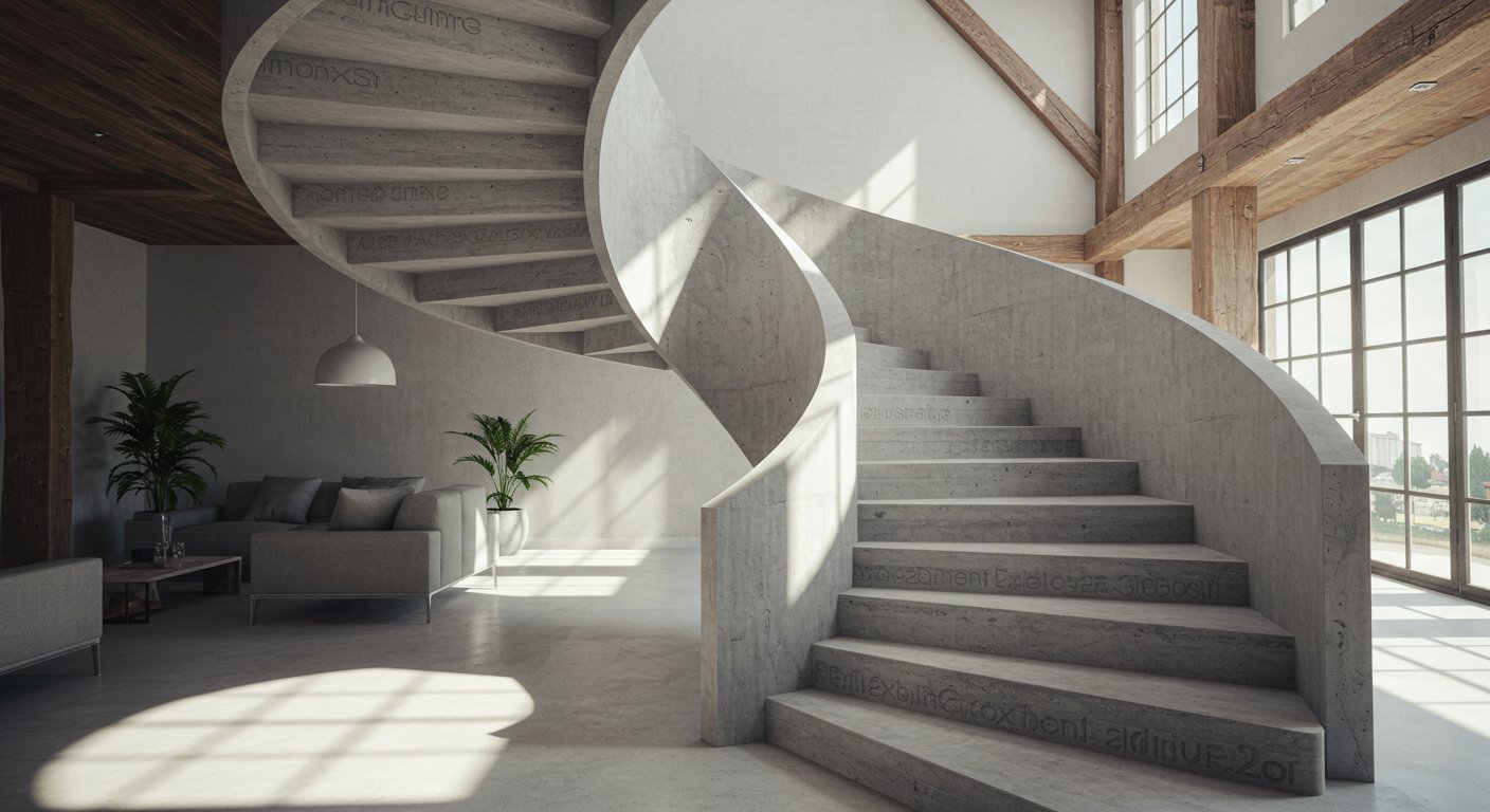 Проектирование винтовой лестницы