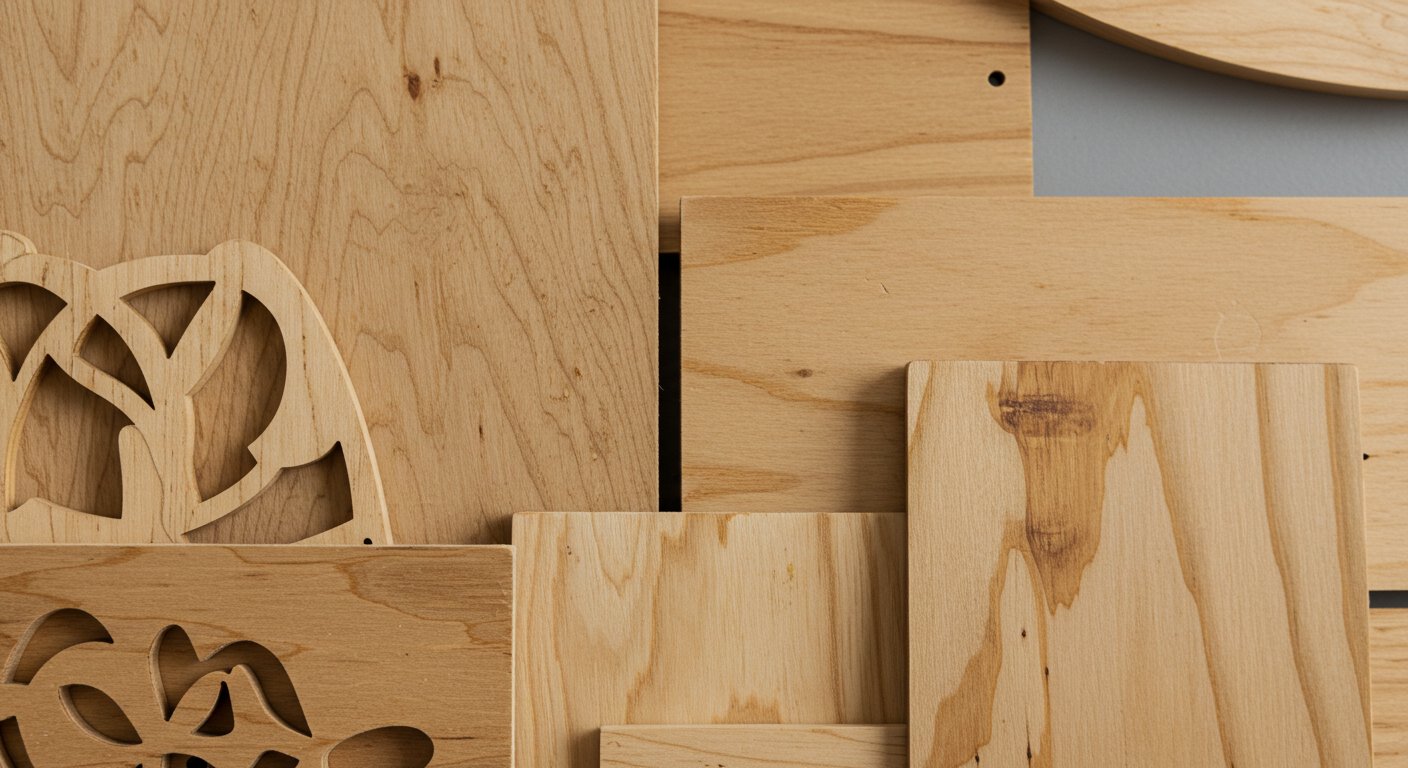 Декоративные элементы из дерева из фанеры березовой