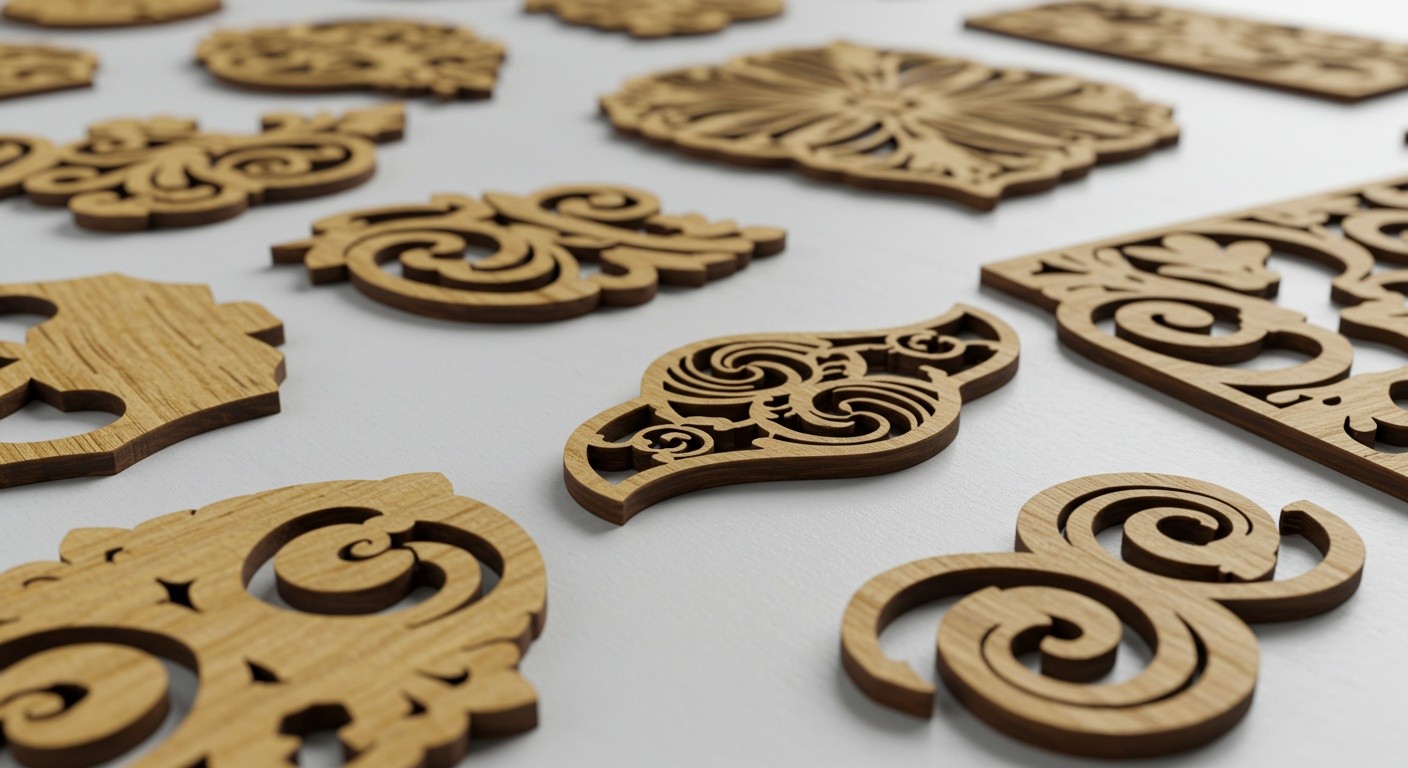 Декоративные элементы из березовой фанеры