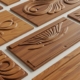 Декоративные элементы из дерева из MDF ламинированной