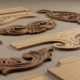Декоративные элементы из дерева из MDF с текстурой под дерево