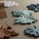 Декоративные элементы из дерева из MDF окрашенной