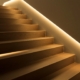 Встроенные системы подсветки лестниц