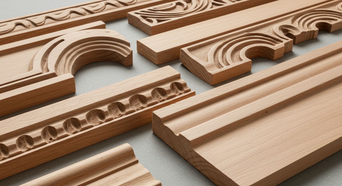 Декоративные элементы из структурной MDF