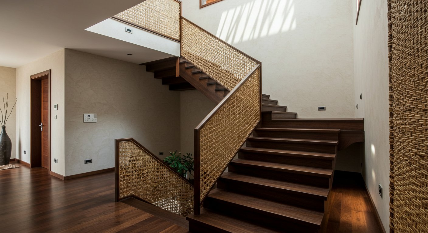 Лестница с оригинальным дизайном