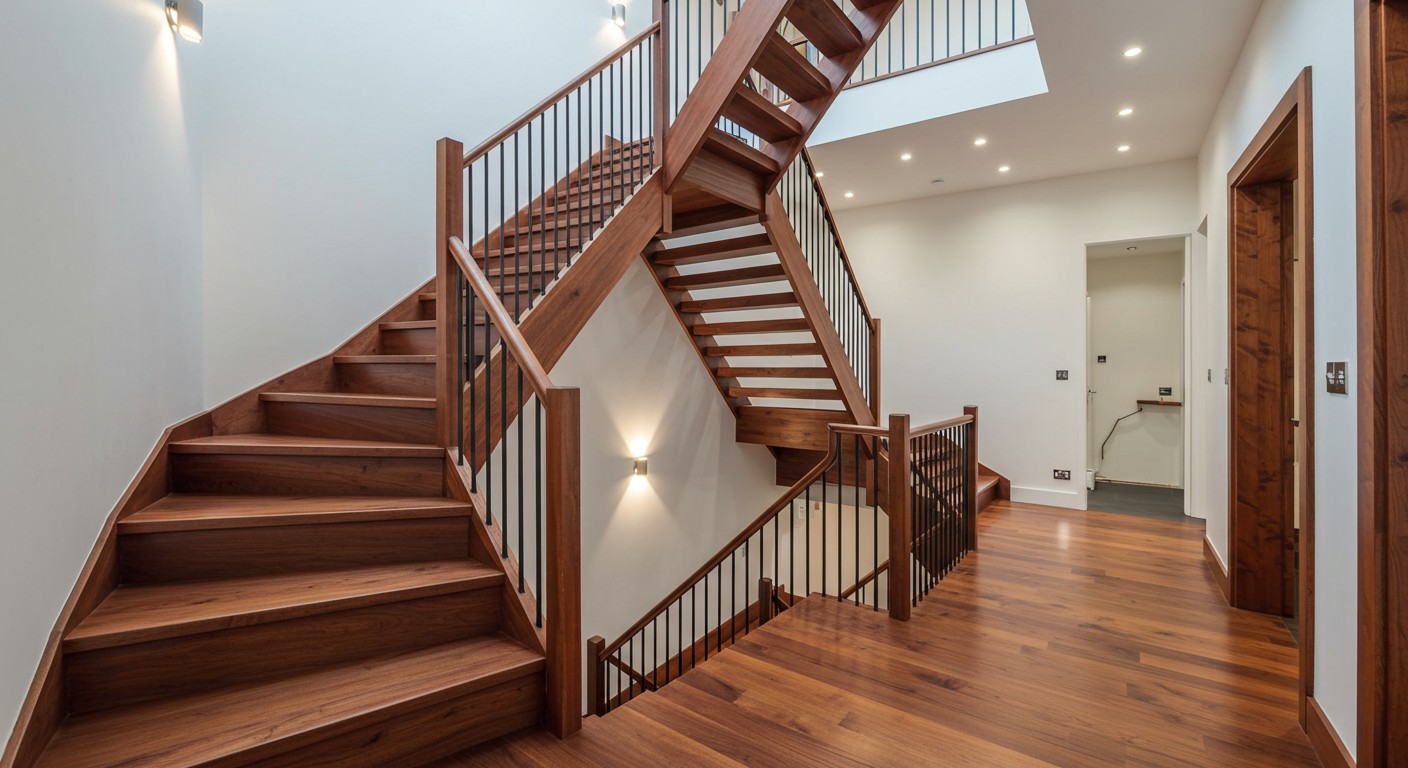Проектирование деревянной лестницы для дома