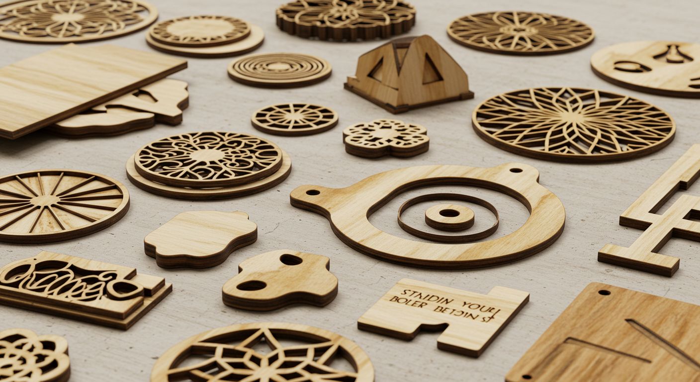 Декоративные элементы из дерева из фанеры