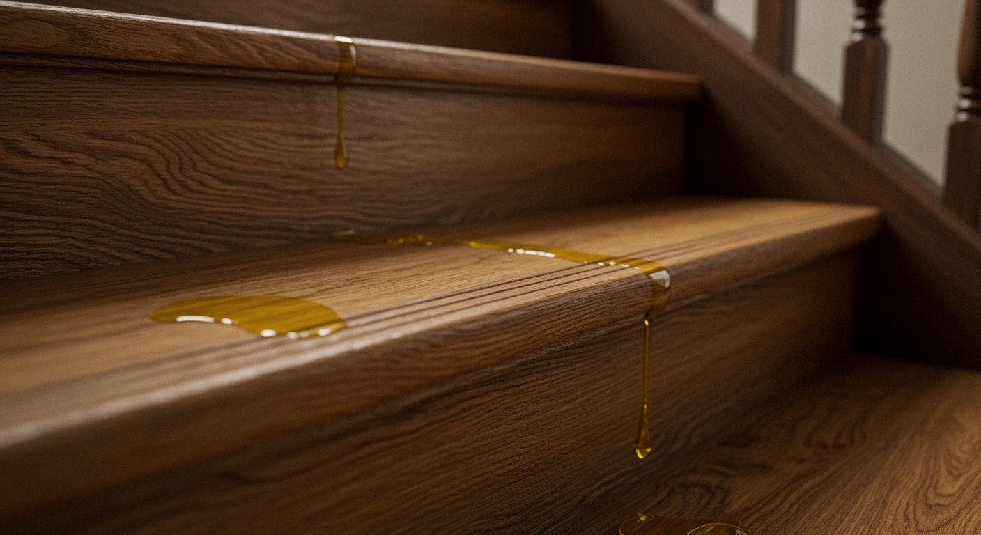 Использование натуральных масел для деревянных лестниц