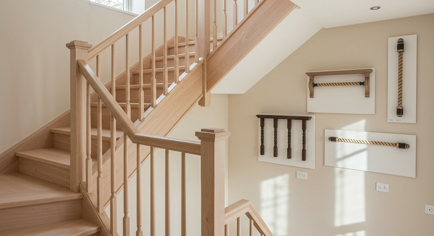 Форма деревянных перил