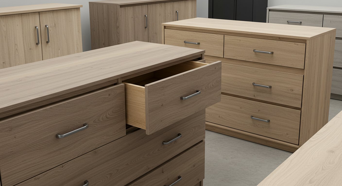 Комод эконом класса с выдвижными ящиками