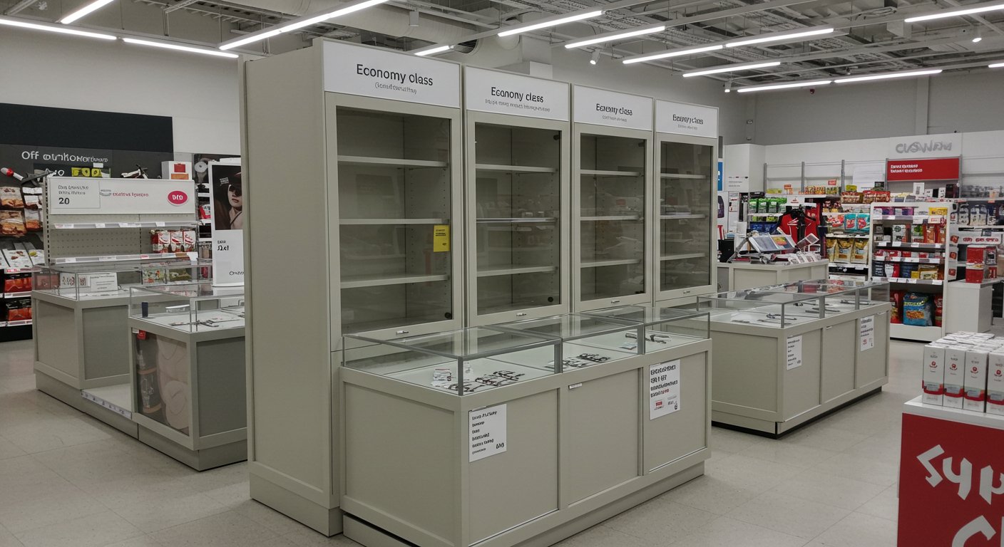 Корпусная мебель эконом класса витрины