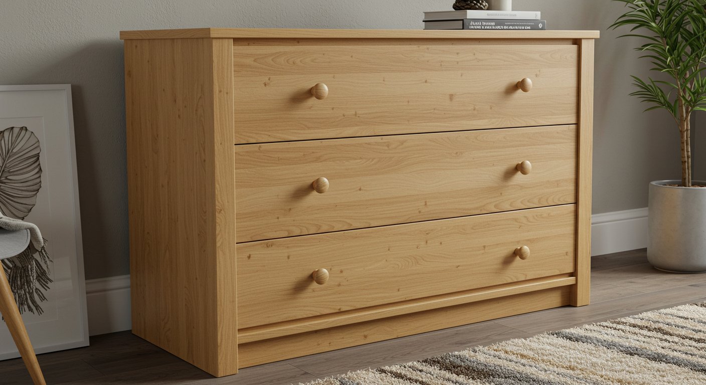Комод стандартного класса с выдвижными ящиками