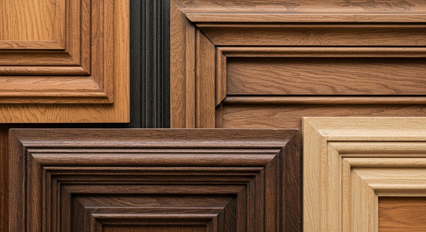Фасадные декоративные элементы из дерева для стен