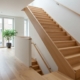 Лестницы из бука для городских квартир