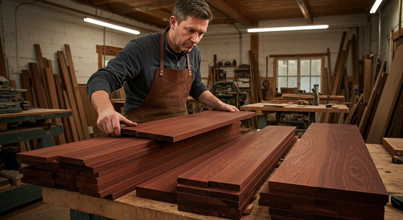 Классическая деревянная лестница