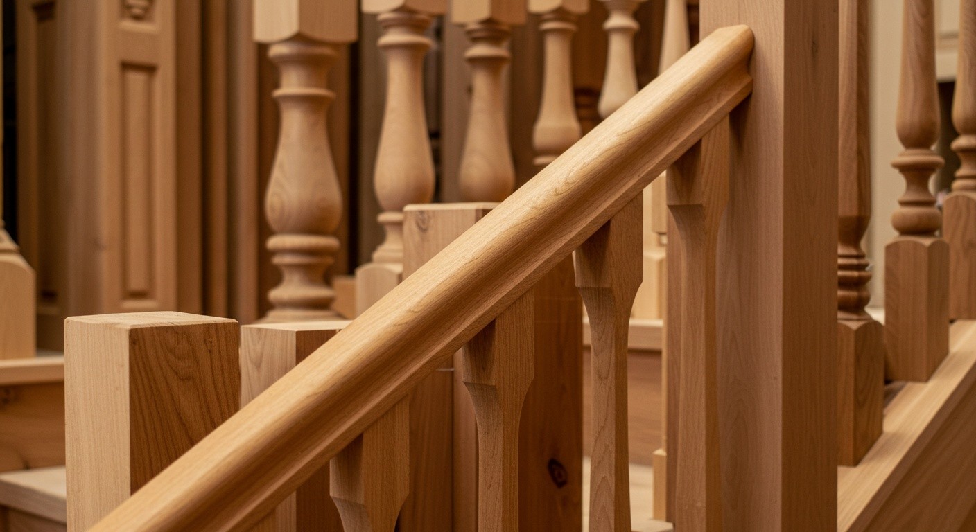 Декоративные деревянные элементы для лестниц Декоративные деревянные элементы для лестниц