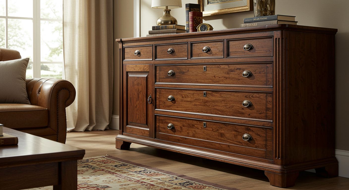 Комод индивидуального дизайна из дерева Комод индивидуального дизайна из дерева