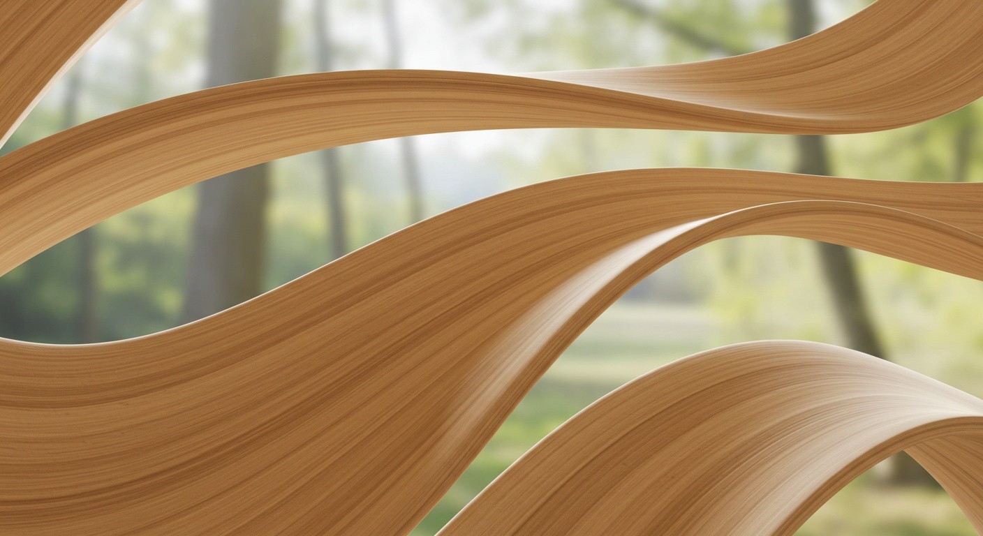 Гнутые экологически чистые декоративные элементы из дерева