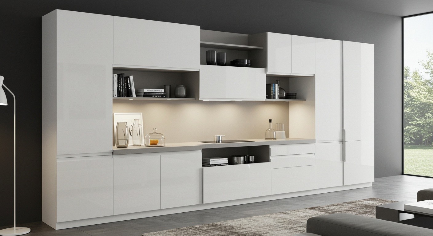 Модульная стенка для гостиной