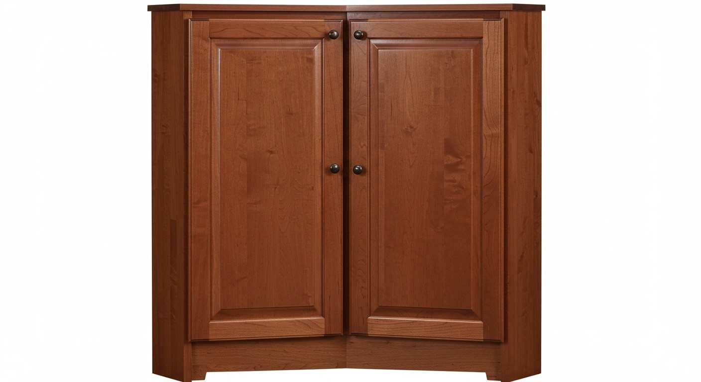 Угловые шкафы из массива