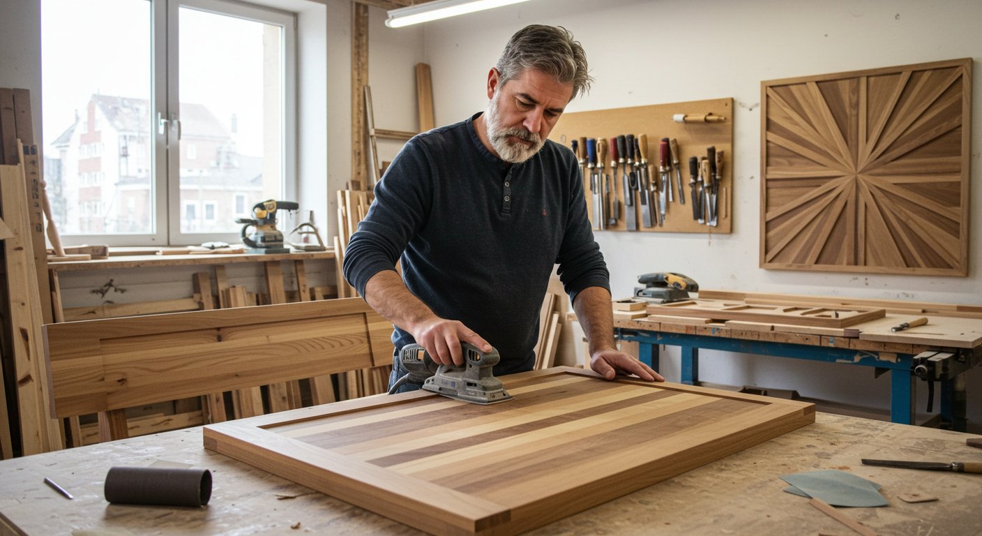 Деревянный декор для многокомнатной квартиры