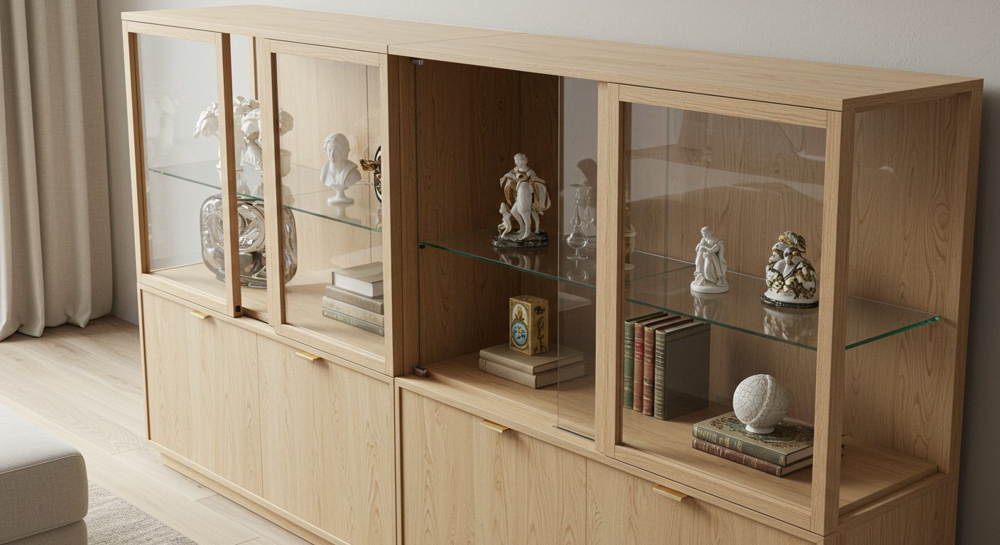 Корпусная мебель витрины стеклянные